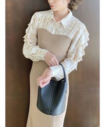 dazzlin | オープンフリルリブワンピース(ワンピース)