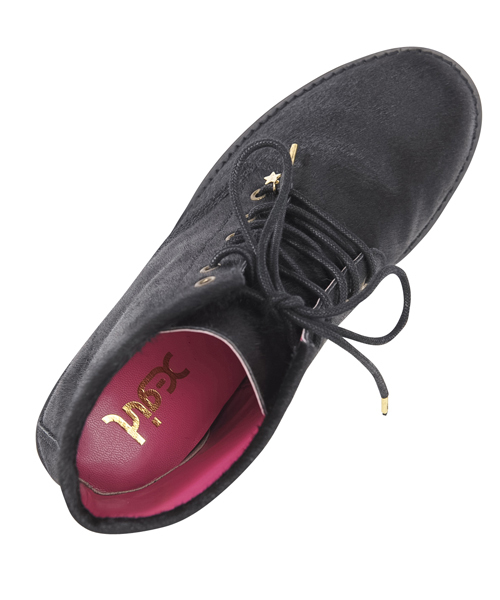 X-girl(エックスガール)の「FLYNN(ブーツ・レディース・ブラック/オリーブ/ベージュ・23cm/25cm/24cm)」の8枚目の写真