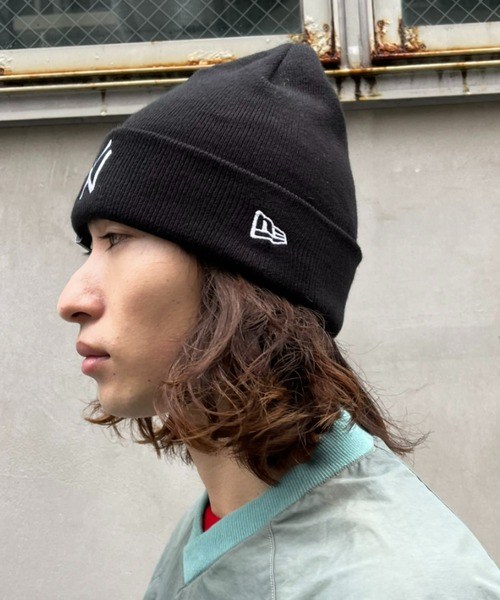 NEW ERA（ニューエラ）の「【NEW ERA/ニューエラ】Basic Cuff Knit（ニットキャップ/ビーニー・メンズ・ブラック・FREE）」の6枚目の写真
