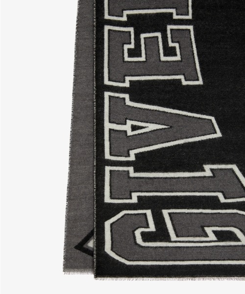 GIVENCHY（ジバンシイ）の「Scarf in GIVENCHY wool and silk（バンダナ/スカーフ・メンズ・ブラック・FREE）」の3枚目の写真