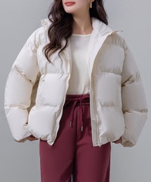 【non-no1.2月合併号掲載】レディース ボリュームハイネックフェイクダウン