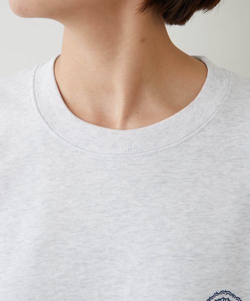 GALLARDAGALANTE(ガリャルダガランテ)の「Brown Univ. ロゴスウェット/GY【オンラインストア限定商品】(スウェット・レディース・グレー・FREE)」の11枚目の写真