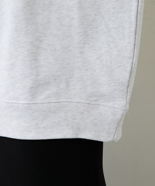 GALLARDAGALANTE(ガリャルダガランテ)の「Brown Univ. ロゴスウェット/GY【オンラインストア限定商品】(スウェット・レディース・グレー・FREE)」の13枚目の写真