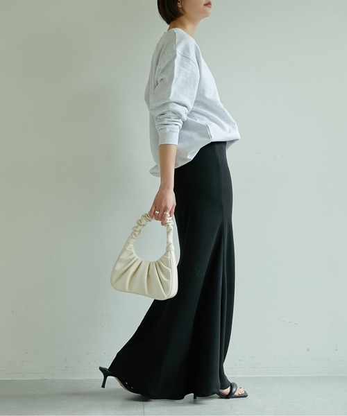 GALLARDAGALANTE(ガリャルダガランテ)の「Brown Univ. ロゴスウェット/GY【オンラインストア限定商品】(スウェット・レディース・グレー・FREE)」の6枚目の写真