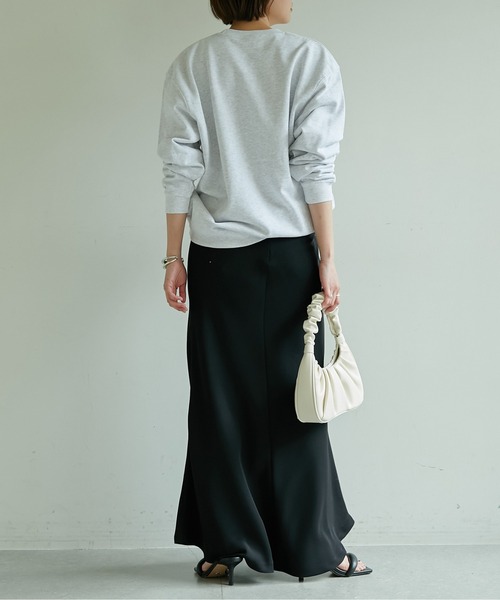 GALLARDAGALANTE(ガリャルダガランテ)の「Brown Univ. ロゴスウェット/GY【オンラインストア限定商品】(スウェット・レディース・グレー・FREE)」の7枚目の写真