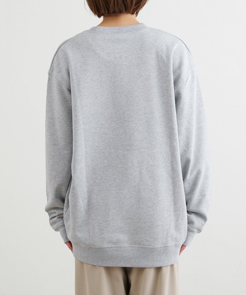 GALLARDAGALANTE(ガリャルダガランテ)の「Brown Univ. ロゴスウェット/GY【オンラインストア限定商品】(スウェット・レディース・グレー・FREE)」の22枚目の写真