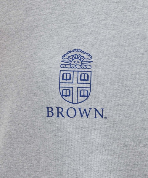 GALLARDAGALANTE(ガリャルダガランテ)の「Brown Univ. ロゴスウェット/GY【オンラインストア限定商品】(スウェット・レディース・グレー・FREE)」の18枚目の写真