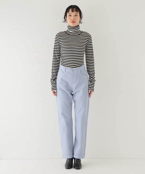 新品スピックアンドスパンpigment dyedパンツ Spick & Span（スピックアンドスパン）の「Pigment dyed