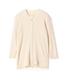 v::room | V::room コットンワッフルリブ 七分袖カーディガン(カーディガン/ボレロ)