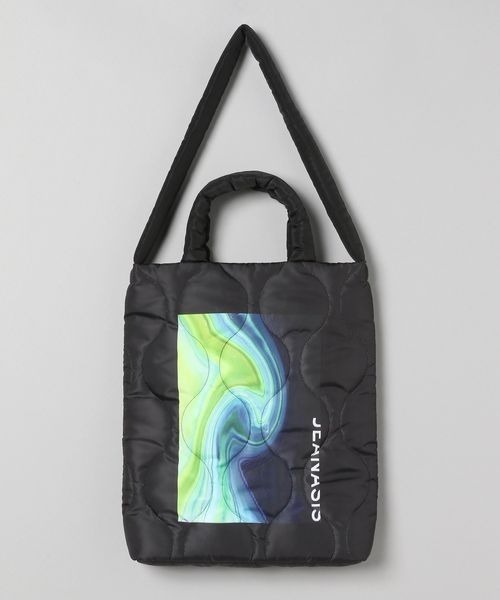 JEANASIS(ジーナシス)の「アートフォトPCエアーバッグ/187440(ショルダーバッグ・レディース・グレー/ブラック・FREE)」の1枚目の写真