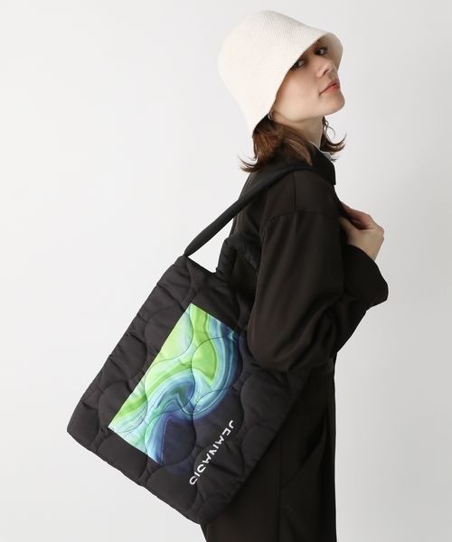 JEANASIS(ジーナシス)の「アートフォトPCエアーバッグ/187440(ショルダーバッグ・レディース・グレー/ブラック・FREE)」の8枚目の写真