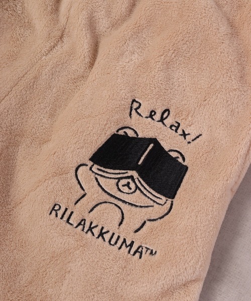 FUNALIVE(ファンアライブ)の「Rilakkuma ボアフリースロングパンツ(その他パンツ・レディース・ナチュラル/ブラック・S/M/L)」の16枚目の写真