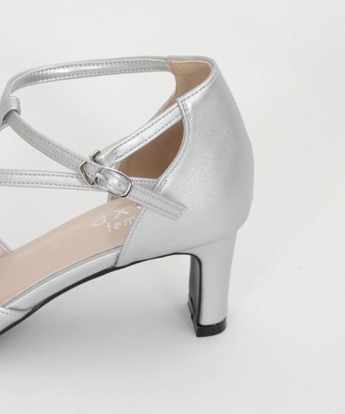 結婚式/オケージョンアイテム】ストラップパンプス（パンプス）｜axes