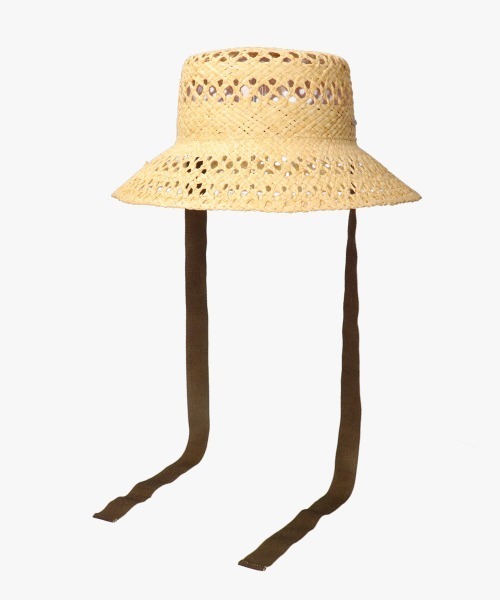 kaorinomori（カオリノモリ）の「kaorinomori ティーハット（ハット・レディース・ライトパープル/ナチュラル・M/57.5cm）」の20枚目の写真