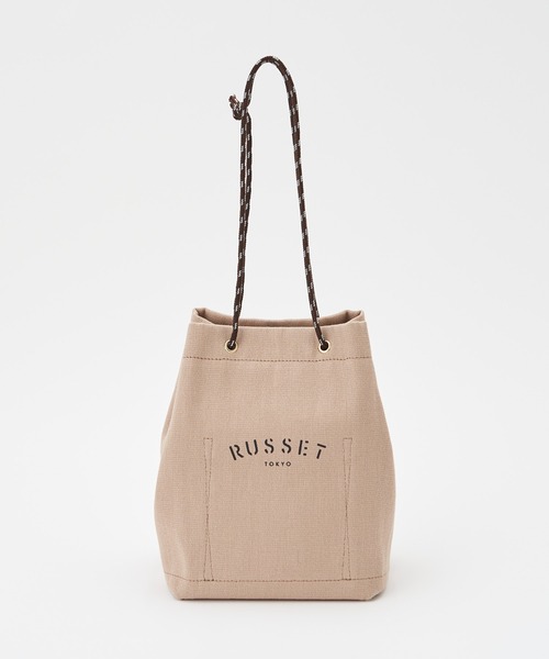 russet（ラシット）の「＜Blue Label＞巾着ショルダーバッグ(CE