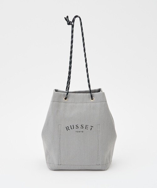 russet（ラシット）の「＜Blue Label＞巾着ショルダーバッグ(CE-1034)（ショルダーバッグ・レディース・ベージュ/アイボリー/グレー・FREE）」の22枚目の写真