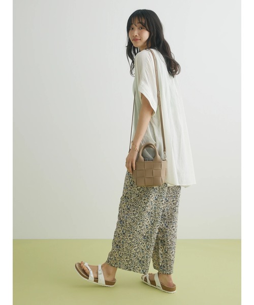 CRAFT STANDARD BOUTIQUE(クラフトスタンダードブティック)の「ヴィンテージボイルミルフィーユチュニック(チュニック・レディース・ブルー/グリーン/オフホワイト/ネイビー・FREE)」の7枚目の写真