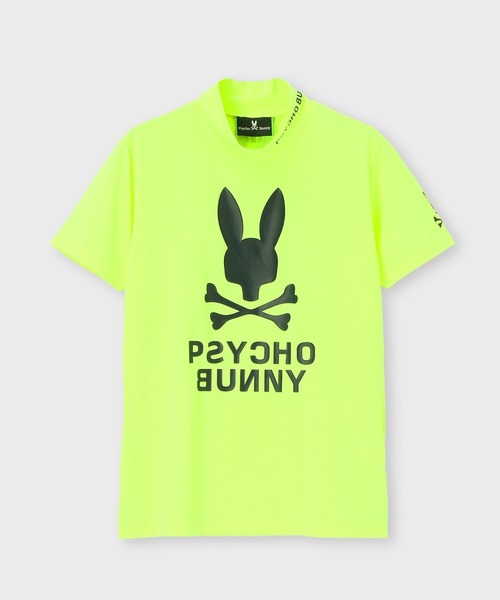 Psycho Bunny（サイコバニー）の「[GOLF][WOMEN] ハイストレッチ シルエットロゴ モックネックTシャツ（Tシャツ/カットソー・レディース・ライトイエロー/ブラック/ホワイト/オレンジ・1/2）」の19枚目の写真
