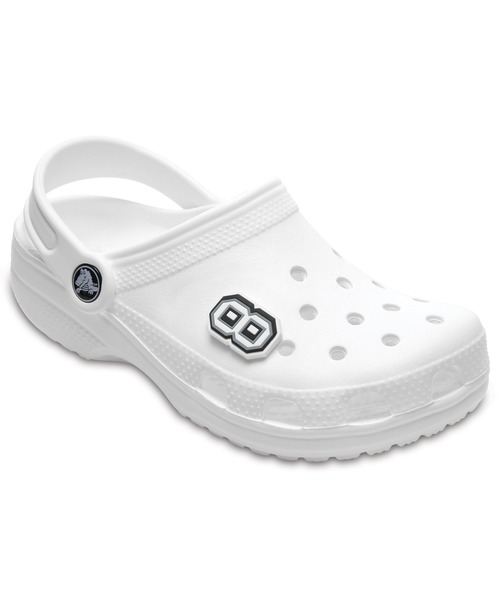 crocs(クロックス)の「クロックス ナンバー 8 / crocs Jibbitz B&W Number 8(シューズアクセサリー・レディース・その他・ONE SIZE)」の3枚目の写真