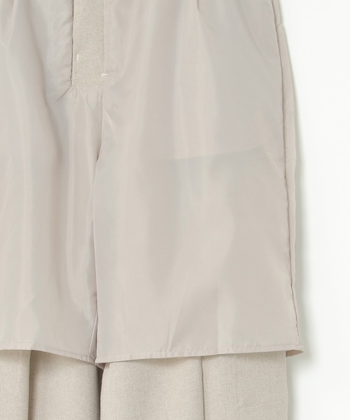 notch.(ノッチ)の「カーゴスラックスパンツ(カーゴパンツ・レディース・ベージュ/オリーブ/オフホワイト/ブラウン/チャコールグレー/ブラック・M)」の11枚目の写真