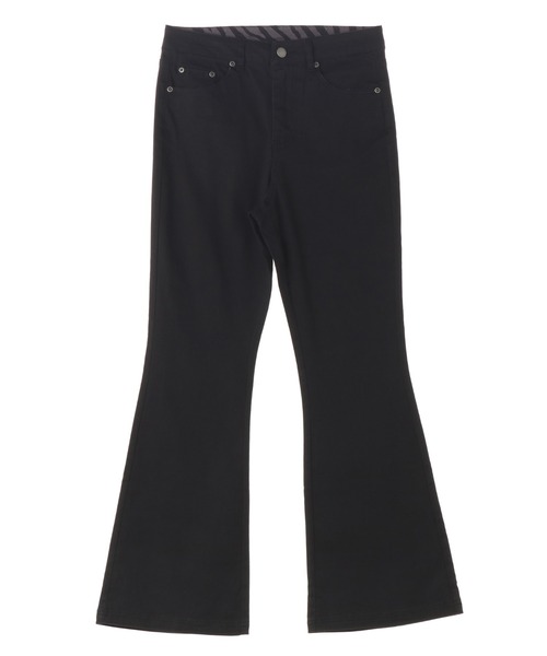 ROXY(ロキシー)の「FLARE PANTS/ロキシーストレッチフレアパンツ(その他パンツ・レディース・マルチ/ブラック/パープル・LARGE/MEDIUM)」の4枚目の写真