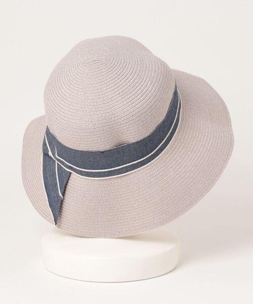 polcadot（ポルカドット）の「ウォッシャブル ポケッタブル ブレードダウンハット（ハット・レディース・アイボリー系/グレー系1/グレー系2/アイボリー/グレイッシュベージュ/ベージュ・FREE）」の7枚目の写真