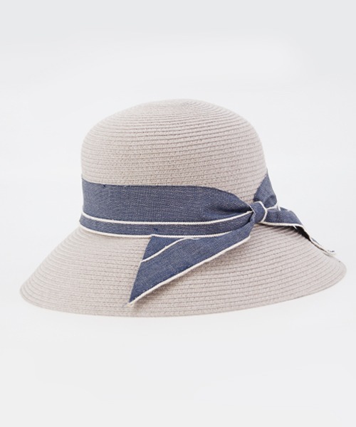 polcadot（ポルカドット）の「ウォッシャブル ポケッタブル ブレードダウンハット（ハット・レディース・アイボリー系/グレー系1/グレー系2/アイボリー/グレイッシュベージュ/ベージュ・FREE）」の3枚目の写真