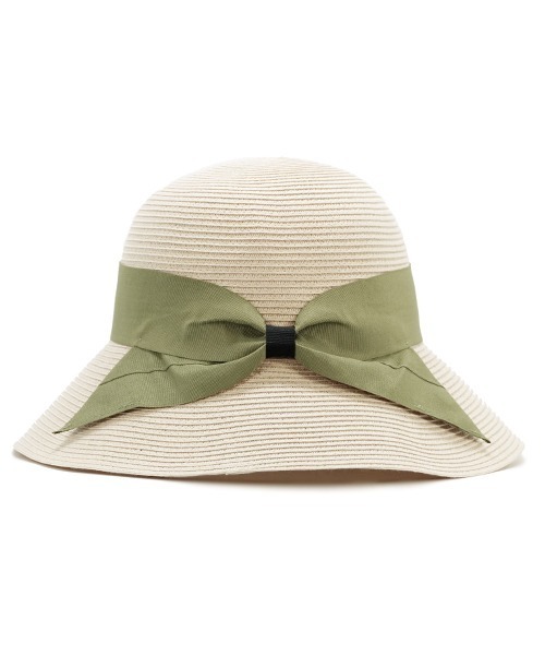 polcadot（ポルカドット）の「ウォッシャブル ポケッタブル ブレードダウンハット（ハット・レディース・アイボリー系/グレー系1/グレー系2/アイボリー/グレイッシュベージュ/ベージュ・FREE）」の4枚目の写真