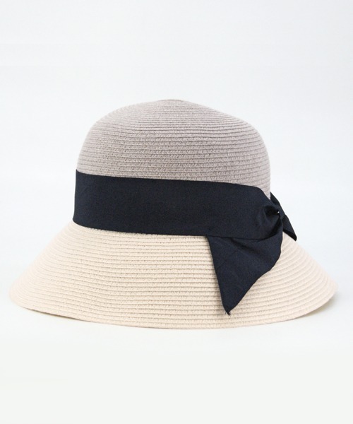 polcadot（ポルカドット）の「ウォッシャブル ポケッタブル ブレードダウンハット（ハット・レディース・アイボリー系/グレー系1/グレー系2/アイボリー/グレイッシュベージュ/ベージュ・FREE）」の15枚目の写真