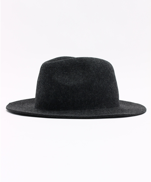 SENSE OF PLACE by URBAN RESEARCH（センスオブプレイスバイアーバンリサーチ）の「ワイドブリムフェルトハット（ハット・メンズ・ブラック/チャコールグレー/ベージュ・FREE）」の3枚目の写真