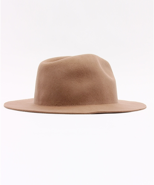 SENSE OF PLACE by URBAN RESEARCH（センスオブプレイスバイアーバンリサーチ）の「ワイドブリムフェルトハット（ハット・メンズ・ブラック/チャコールグレー/ベージュ・FREE）」の4枚目の写真