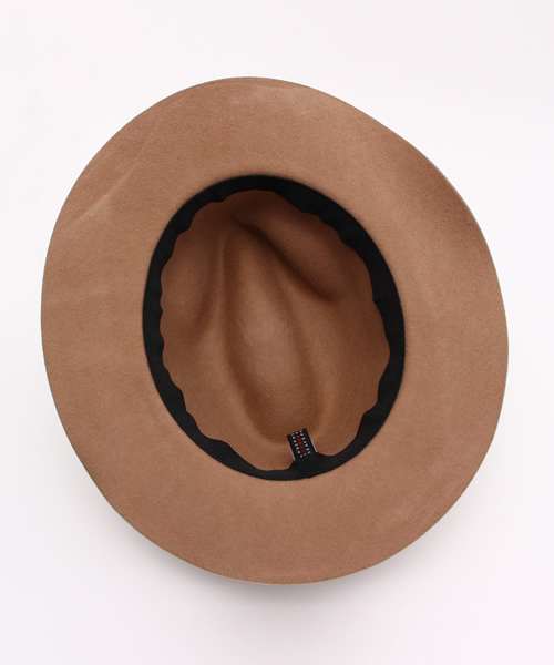 SENSE OF PLACE by URBAN RESEARCH（センスオブプレイスバイアーバンリサーチ）の「ワイドブリムフェルトハット（ハット・メンズ・ブラック/チャコールグレー/ベージュ・FREE）」の5枚目の写真