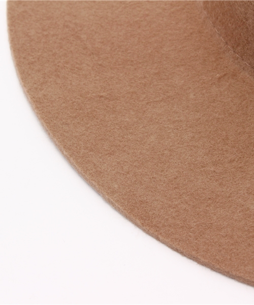 SENSE OF PLACE by URBAN RESEARCH（センスオブプレイスバイアーバンリサーチ）の「ワイドブリムフェルトハット（ハット・メンズ・ブラック/チャコールグレー/ベージュ・FREE）」の6枚目の写真