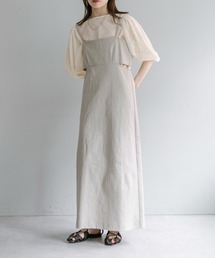 mystic | チュールブラウスキャミワンピースSET(ワンピース)