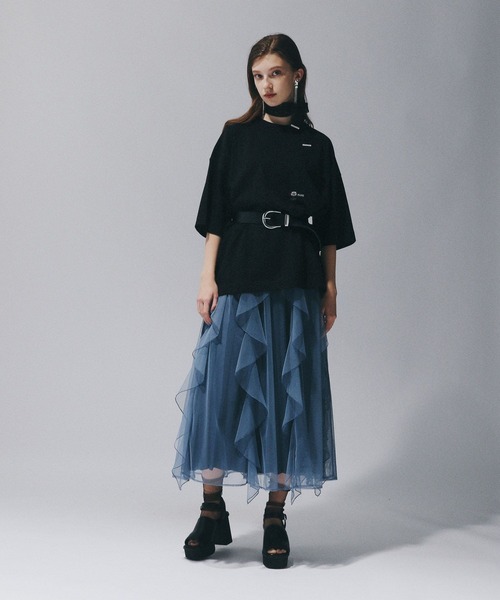 HARE（ハレ）の「ポケットミニロゴカットソー(HARE)（Tシャツ/カットソー・メンズ・ブラック/ホワイト/ベージュ/ホワイト系その他/ホワイト系その他2/ブラック系その他/ブルー/ホワイト系その他3/ブラック系その他2/ホワイト系その他4/オレンジ/パープル/パープル系その他/ピンク・MEDIUM/SMALL）」の15枚目の写真