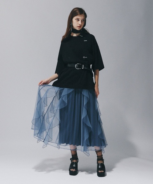 HARE（ハレ）の「ポケットミニロゴカットソー(HARE)（Tシャツ/カットソー・メンズ・ブラック/ホワイト/ベージュ/ホワイト系その他/ホワイト系その他2/ブラック系その他/ブルー/ホワイト系その他3/ブラック系その他2/ホワイト系その他4/オレンジ/パープル/パープル系その他/ピンク・MEDIUM/SMALL）」の17枚目の写真