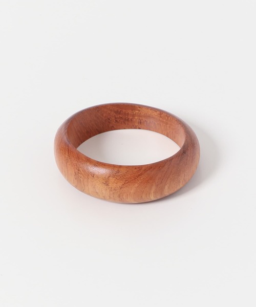 URBAN RESEARCH DOORS（アーバンリサーチドアーズ）の「ウッドバングル（ブレスレット・レディース・ダークブラウン/ブラウン・-）」の3枚目の写真