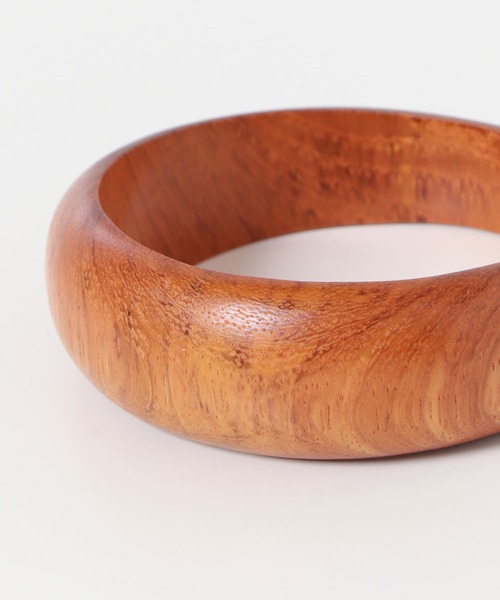 URBAN RESEARCH DOORS（アーバンリサーチドアーズ）の「ウッドバングル（ブレスレット・レディース・ダークブラウン/ブラウン・-）」の6枚目の写真