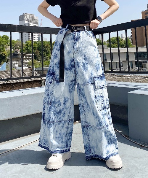 PAGEBOY(ページボーイ)の「クラウドブリーチバギーデニム(デニムパンツ・レディース・ブラック系その他/ブルー系その他・25inch/26inch)」の13枚目の写真