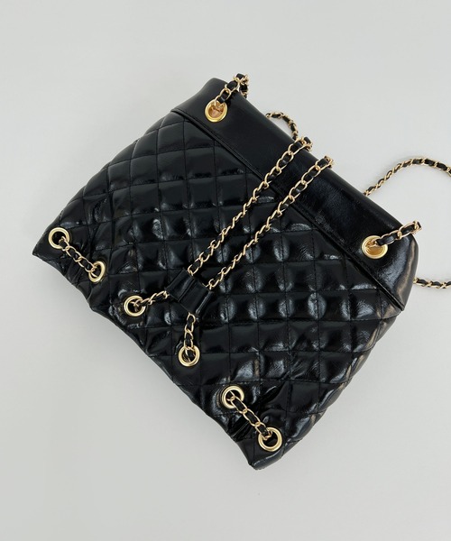 タイムセール中　ブラック　キルティング　リュック　バックパック PRADA プラダ キルティング バックパック リュックサック ミニリュック