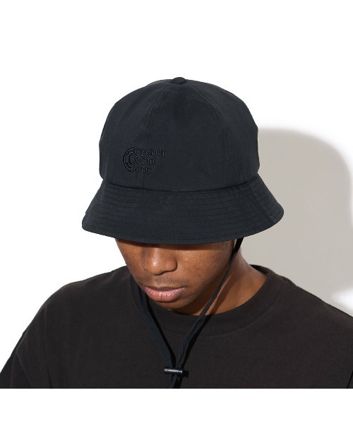 CHARI&CO(チャリアンドコー)の「xWILD THINGS PERTEX METRO HAT(ハット・メンズ・ブラック・FREE)」の6枚目の写真