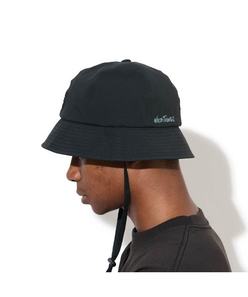CHARI&CO(チャリアンドコー)の「xWILD THINGS PERTEX METRO HAT(ハット・メンズ・ブラック・FREE)」の8枚目の写真