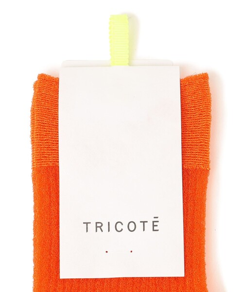 Tricote（トリコテ）の「TRICOTE:カラー シアー リブ ソックス（ソックス/靴下・レディース・ブルー/オレンジ・ONE SIZE）」の5枚目の写真