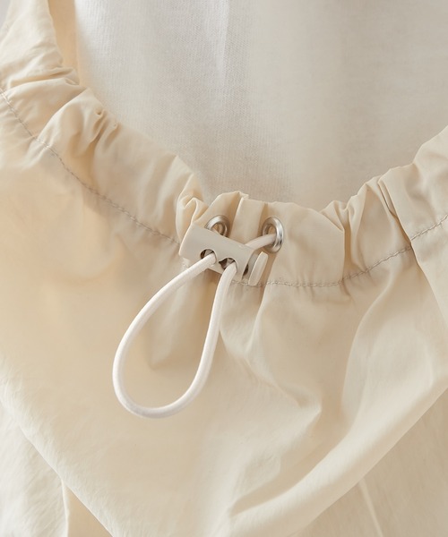 CIAOPANIC TYPY（チャオパニックティピー）の「ナイロンポケット切替スーパービッグTee（Tシャツ/カットソー・メンズ・ブラウン/オフホワイト/ブラック・MEDIUM/LARGE/X-LARGE）」の9枚目の写真