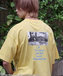 Disney(ディズニー)101匹わんちゃん・くまのプーさんキャラクタープリントTシャツ/半袖/バックプリント メンズ レディース