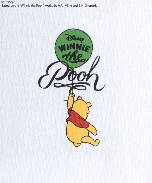 Disney(ディズニー)の「Disney(ディズニー)101匹わんちゃん・くまのプーさんキャラクタープリントTシャツ/半袖/バックプリント メンズ レディース(Tシャツ/カットソー・メンズ・ホワイト系その他2/ブラック系その他/アッシュグレー/ブラック/ホワイト/ホワイト系その他/ベージュ/イエロー・M/L)」の15枚目の写真