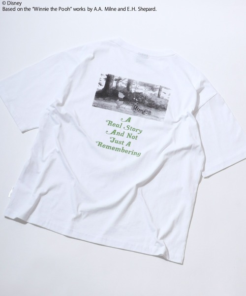 Disney(ディズニー)の「Disney(ディズニー)101匹わんちゃん・くまのプーさんキャラクタープリントTシャツ/半袖/バックプリント メンズ レディース(Tシャツ/カットソー・メンズ・ホワイト系その他2/ブラック系その他/アッシュグレー/ブラック/ホワイト/ホワイト系その他/ベージュ/イエロー・M/L)」の14枚目の写真