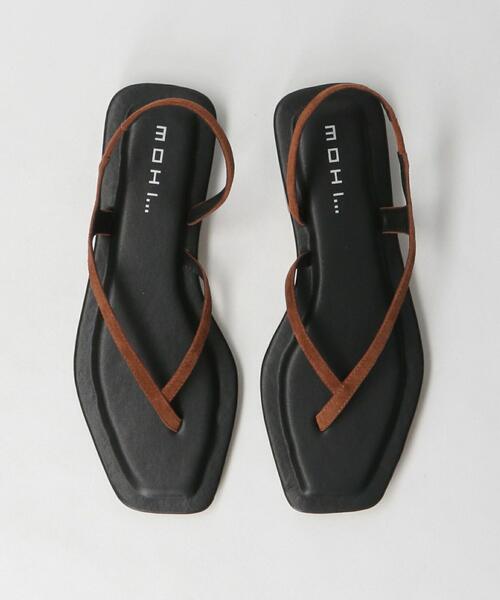 ⭐︎期間限定⭐︎MOHI バックルスエードサンダル MOHI MOHI（モヒ） バックルスエード サンダル / レディース フラット