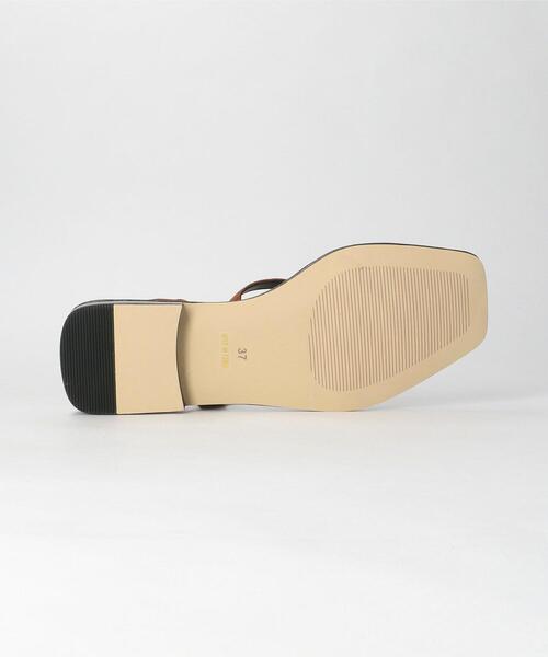 MOHI（モヒ）の「【別注】＜MOHI...＞スエード トング バックストラップ サンダル（サンダル・レディース・ブラウン・37/36/37h/38/36h）」の8枚目の写真