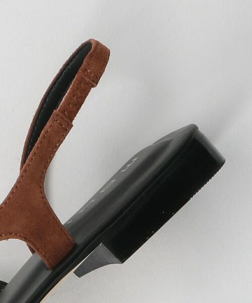 MOHI（モヒ）の「【別注】＜MOHI...＞スエード トング バックストラップ サンダル（サンダル・レディース・ブラウン・37/36/37h/38/36h）」の4枚目の写真